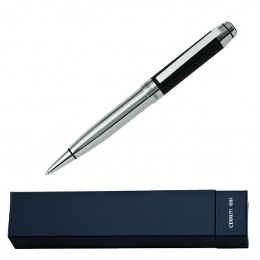 Logo trade promotional merchandise picture of: Ballpoint pen Heritage black