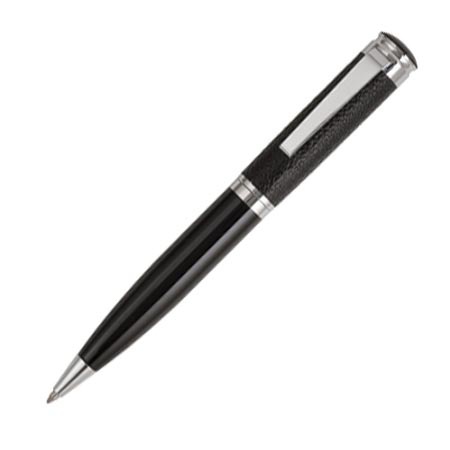 Logo trade promotional merchandise image of: Ballpoint pen Tune, black