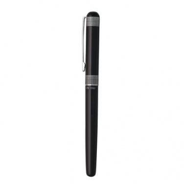 Logo trade promotional gift photo of: Fountain pen Mesh, black