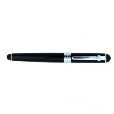 Logo trade business gifts image of: Fountain pen West, black