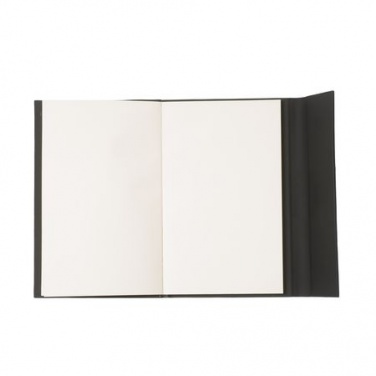 Logo trade advertising product photo of: Note pad A5 Drawer, black