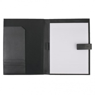 Logo trade promotional items image of: Folder A4 Escape, black