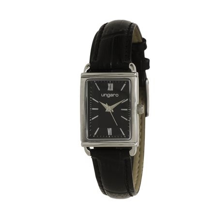 Logo trade corporate gifts image of: Watch Prestenza Lady, black