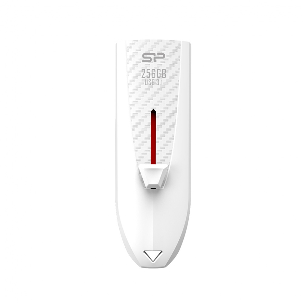 Logotrade advertising product image of: Pendrive Silicon Power Blaze B25 white