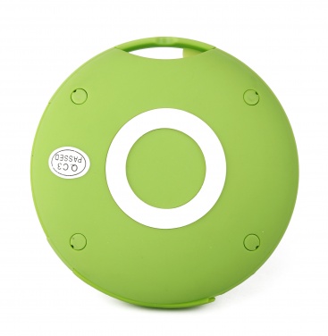 Logotrade advertising products photo of: Silicone mini speaker Bluetooth, green