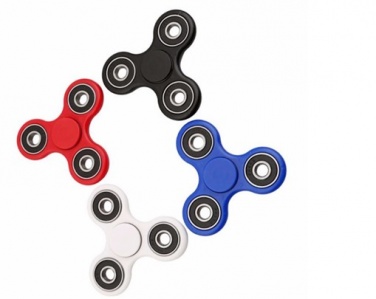 Logo trade promotional giveaway photo of: Fidget Spinner red