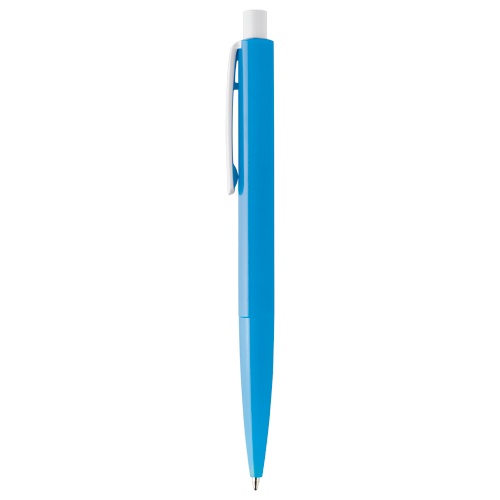 Logotrade corporate gifts photo of: Plastic ball pen FARO, light blue