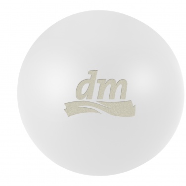 Logo trade promotional merchandise photo of: Cool round stress reliever, white