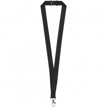 Logotrade business gift image of: Lago lanyard, black