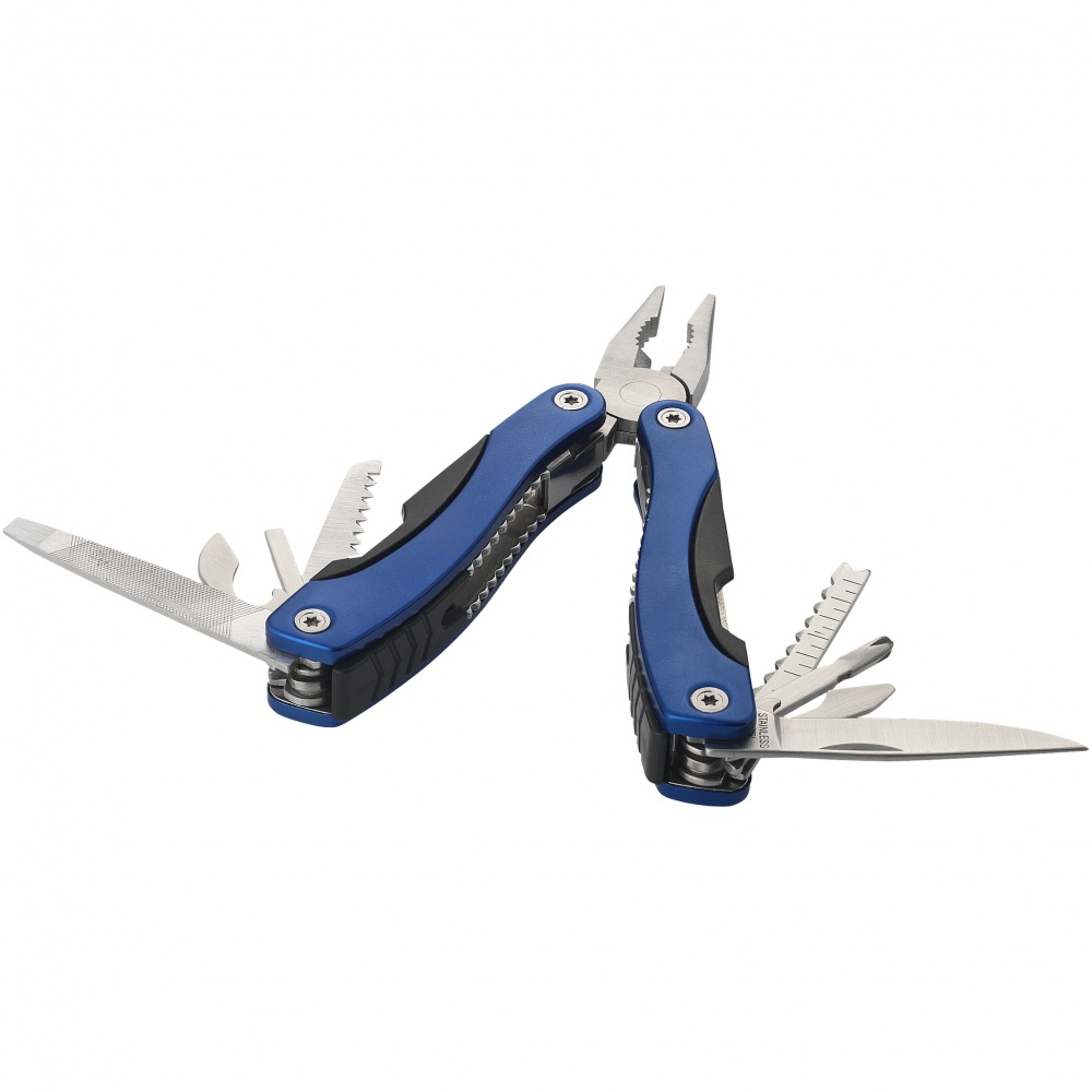 Logo trade corporate gift photo of: Casper 11-function multi tool, blue