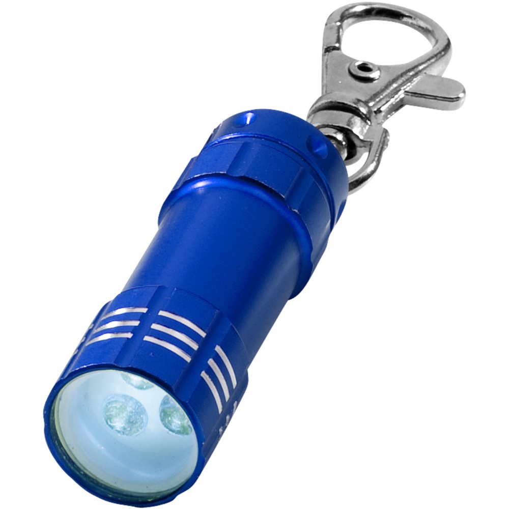 Logo trade promotional giveaways picture of: Astro key light, blue