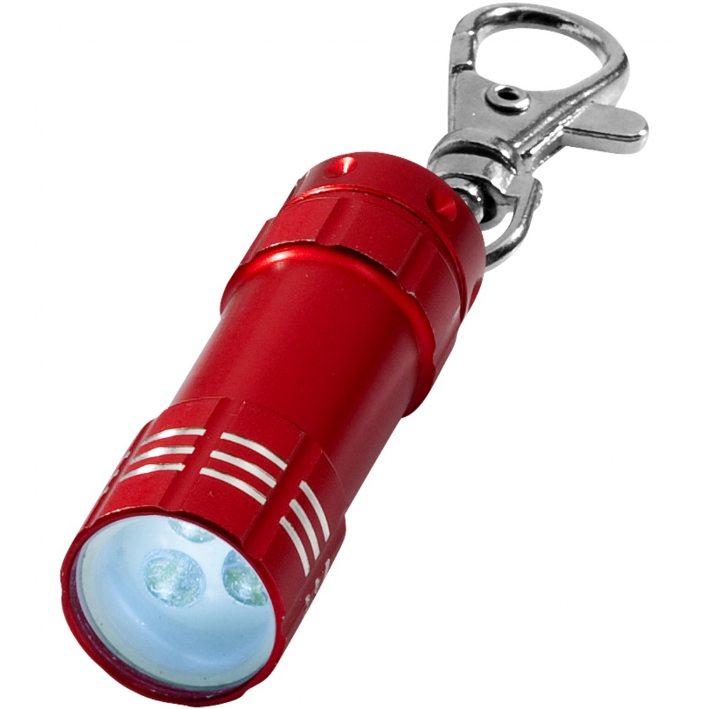 Logotrade promotional item picture of: Astro key light, red