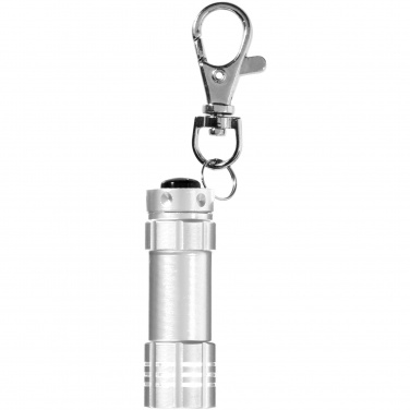 Logo trade promotional merchandise image of: Astro key light, silver