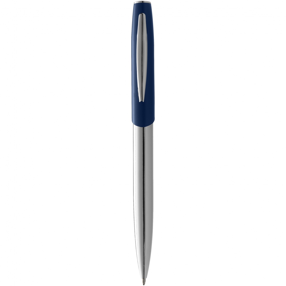 Logo trade advertising products picture of: Geneva ballpoint pen, dark blue