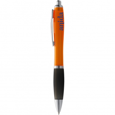 Logo trade promotional items picture of: Nash ballpoint pen, orange