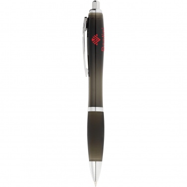 Logo trade promotional merchandise picture of: Nash ballpoint pen, black