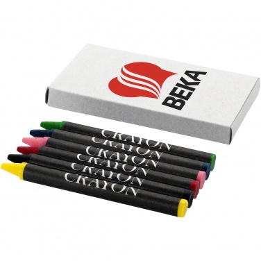 Logotrade business gift image of: 6-piece crayon set