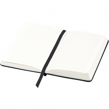 Logo trade promotional merchandise photo of: Classic pocket notebook, black