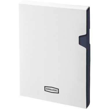 Logo trade promotional giveaway photo of: Classic pocket notebook, dark blue