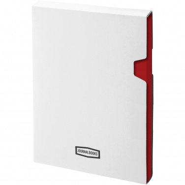 Logo trade corporate gifts image of: Classic pocket notebook, red