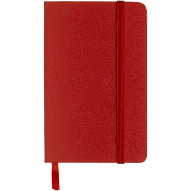 Logo trade promotional giveaways picture of: Classic pocket notebook, red