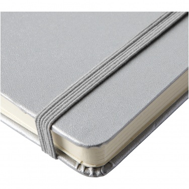 Logo trade promotional gift photo of: Classic pocket notebook, gray