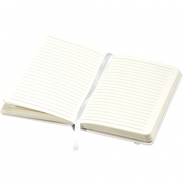 Logo trade promotional items image of: Classic pocket notebook, white