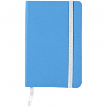 Logo trade corporate gifts image of: Classic pocket notebook, light blue