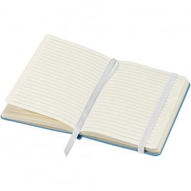 Logo trade promotional giveaway photo of: Classic pocket notebook, light blue