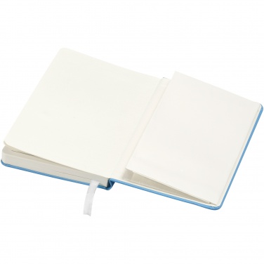 Logo trade promotional merchandise picture of: Classic pocket notebook, light blue