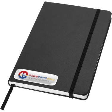 Logo trade advertising products picture of: Classic office notebook, black