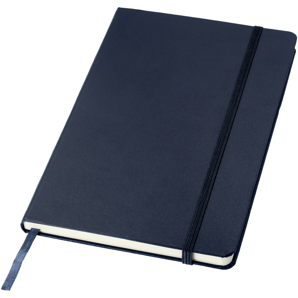 Logotrade promotional giveaway picture of: Classic office notebook, dark blue