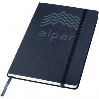 Logo trade promotional gifts picture of: Classic office notebook, dark blue