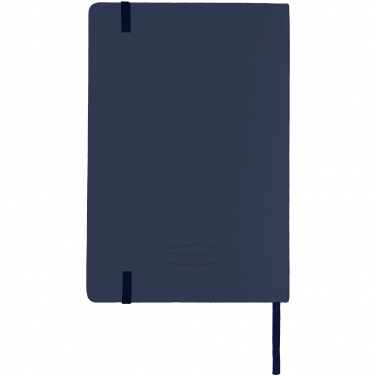 Logo trade promotional giveaway photo of: Classic office notebook, dark blue