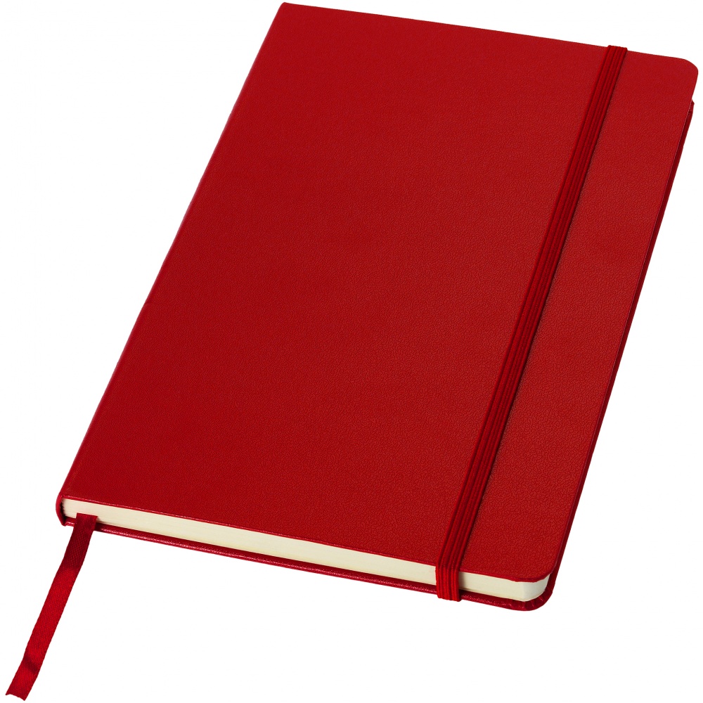 Logotrade promotional product picture of: Classic office notebook, red