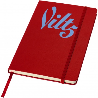 Logotrade promotional item image of: Classic office notebook, red