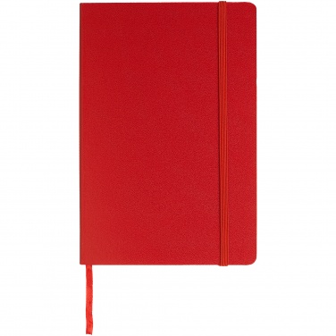 Logo trade corporate gifts image of: Classic office notebook, red