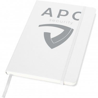 Logo trade promotional merchandise photo of: Classic office notebook, white