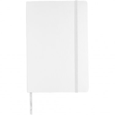 Logo trade corporate gift photo of: Classic office notebook, white