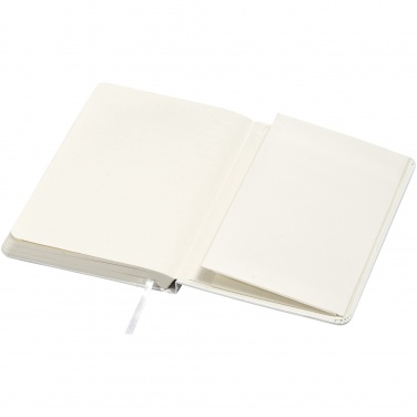 Logo trade promotional merchandise image of: Classic office notebook, white