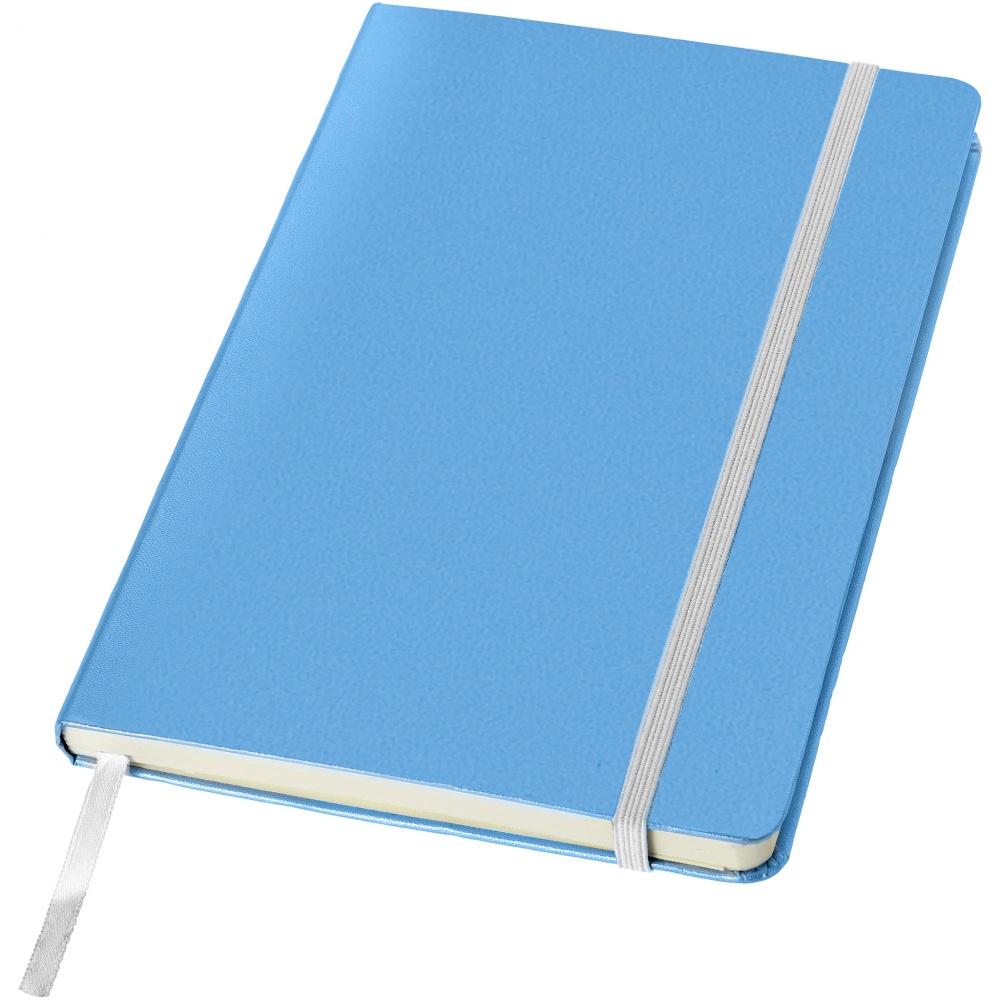 Logo trade promotional gifts picture of: Classic office notebook, light blue