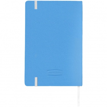 Logo trade corporate gift photo of: Classic office notebook, light blue