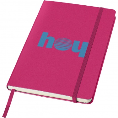 Logo trade promotional gifts image of: Classic office notebook, pink