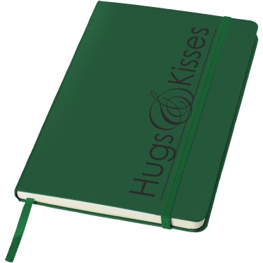 Logotrade promotional giveaway picture of: Classic office notebook, green