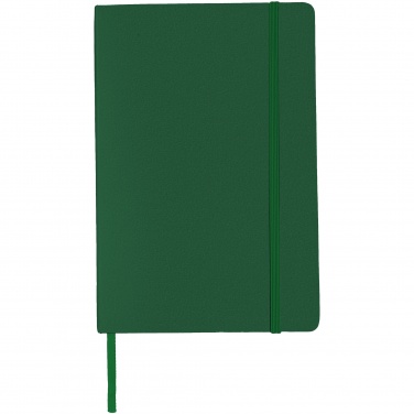 Logo trade promotional giveaways picture of: Classic office notebook, green