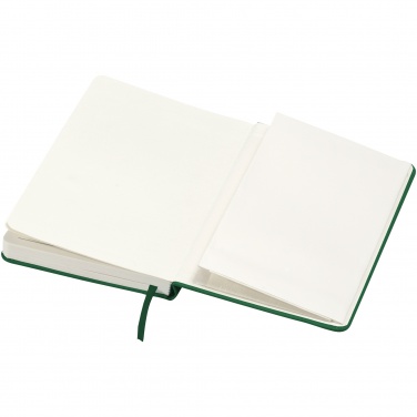 Logo trade business gifts image of: Classic office notebook, green