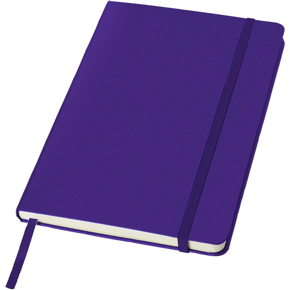 Logo trade promotional products image of: Classic office notebook, purple