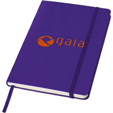 Logo trade promotional gifts picture of: Classic office notebook, purple