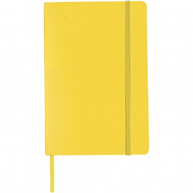 Logo trade advertising products image of: Classic office notebook, yellow