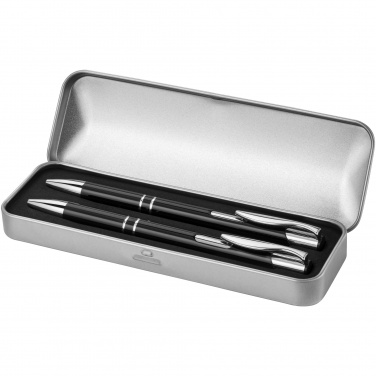 Logotrade business gift image of: Dublin pen set, black